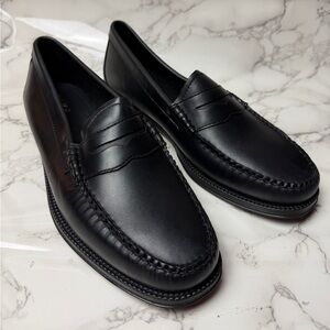 Men’s G.H. BASSEasy Weejuns Larson Glossed-Leather Penny Loafers US Size 11